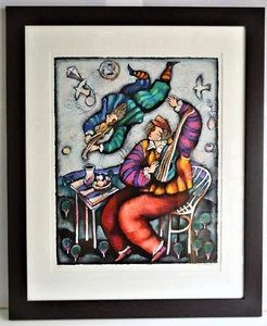 MICHAEL KACHAN (1964) SERIGRAPH HAND SIGNED NUMBERED FRAMED RARE PIECE MINT  - Picture 1 of 9