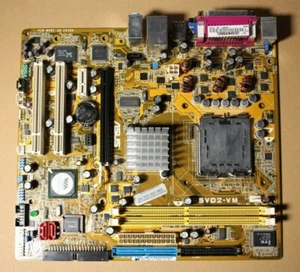 Fábrica reacondicionada ASUS P5VD2-VM Rev 1.00G LGA775 placa base, sólo placa - Imagen 1 de 8
