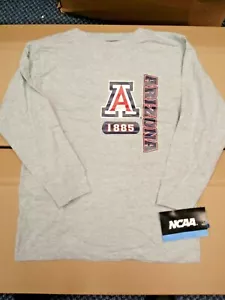 NCAA ARIZONA WILDCATS LONG SLEEVE GRAY SHIRT YOUTH SIZE SMALL 6/7 NWT - Picture 1 of 1
