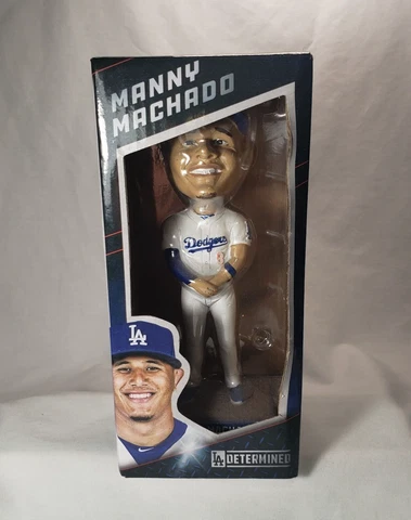 Los Angeles Dodgers MANNY MACHADO 2018 Bobblehead NEW in Box Cover