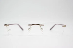Brille Rodenstock unleserlich Gold Weinrot Randlos Brillengestell eyeglasses Neu - Bild 1 von 7