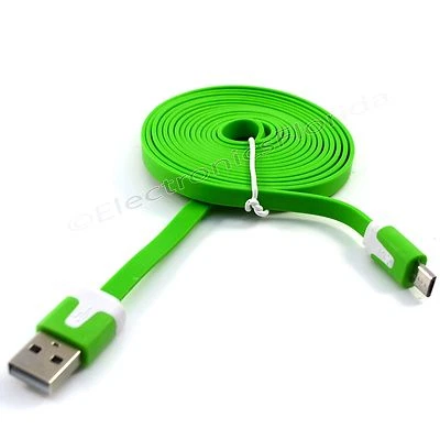 LOT Flat Micro USB Charger Cable Cord Sync For Android Cell Phones  Lot - Image 1 of 4