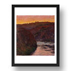 Valley of Creuse, Sunset, 1889 01 by Claude Monet,24x16"(A2) Frame