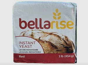 Bellarise Red Instant Dry Yeast 1 LB Fast Acting Instant Yeast for Bread