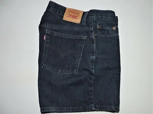 Levi's Women's High Rise Jean Short Size 12 MIS Dark Wash Inseam 5" VGUC - Picture 1 of 3