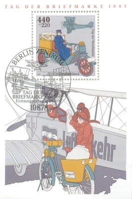 2. Germany 1997 The Day of Stamps - Image 1 of 2