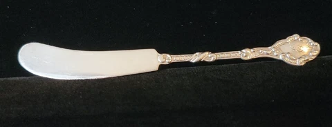 Marie Antoinette Gorham Sterling Silver Flat All Sterling Butter Spreader Cover