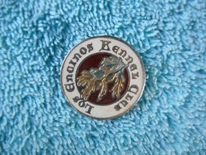 VINTAGE LOS ENCINOS KENNEL CLUB 1" ROUND PIN - Picture 1 of 8
