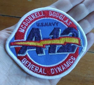 MCDONNELL DOUGLAS A-12 AVENGER II GENERAL DYNAMICS US NAVY PATCH - Picture 1 of 5