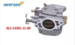 6L2-14301-00 Carburetor For Yamaha Outboard Motor 2T 2 Cylinder 20HP 25hp 25MLHU - Picture 1 of 4