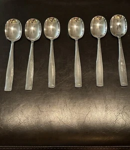 Eickhorn Germany Cucchiaio da Zuppa Ovale con Bordo Sfogliato Inox WMF 121 Set di 6 - Foto 1 di 4