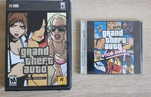 Grand Theft Auto Trilogy & Grand Theft Auto Vice City PC Game Lot - Picture 1 of 7