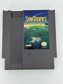 Startropics Nintendo NES Authentic Tested Cartridge Only 3 Screw