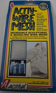 Activa 166 Activa Activ-Wire Mesh Incredible Sculptural & Modeling 1/4 X 1/8" - Picture 1 of 2