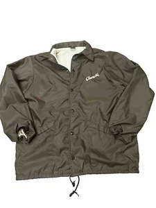 Church’s Brown  Vintage Aristo Jac By Hilton Bomber Jacket Size Large Made USA - Picture 1 of 7