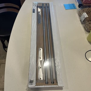 Grundtal IKEA 300.492.79 Shelf Towel Rack Stainless Steel - NEW IN BOX - Picture 1 of 7