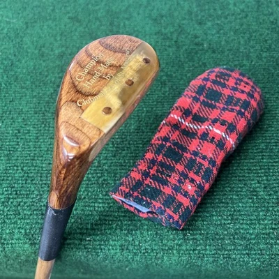 Clubmakers of St. Andrews Old Course Scotland Original Hand Made Wood Putter RH - Image 1 of 4