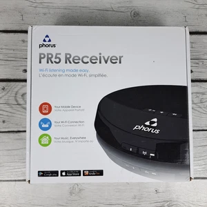 Phorus PR5 Ricevitore Wi-Fi Ascolto Dual Band Streaming Audio Wireless - Foto 1 di 7