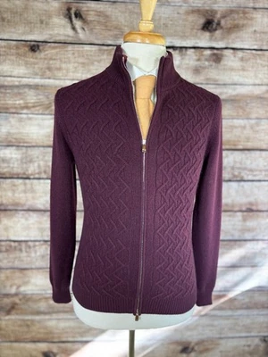 Fedeli 100% Cashmere Knit Full Zip Sweater Size 38 (48 EUR) bs77 - Image 1 of 4