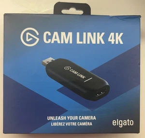 Elgato Cam Link 4K Zewnętrzna karta przechwytywania aparatu USB3.0 - tylko karta (bez kabla) - Zdjęcie 1 z 6