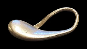 Vintage Tiffany & Co. Elsa Peretti Träne Sterlingsilber Schlüsselanhänger - Bild 1 von 5