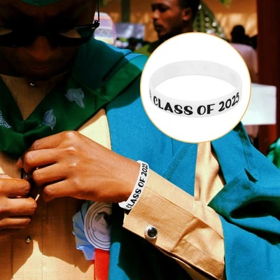  10 Stcs Luminous Silicon Armbänder für die Abschlussfeier bevorzugt die Klasse - Bild 1 von 4