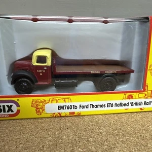 CLASSIX EM7601B Ford Thames ET6 Flatbed British Railways 00 Gauge - Picture 1 of 3