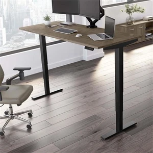 Pemberly Row 72W x 30D Height Adjustable Standing Desk - Engineered Wood - Picture 1 of 12