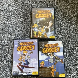 Inspector Gadget DVD 2,3 and 4, Grand Prix, Grand Ruby Spanish version 3 dvds - Picture 1 of 2