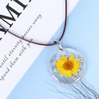 Miss Pressed Flower Pendant Necklace Nacklace Necklaces
