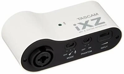 TASCAM IXZ MIC Instrument GUITAR INTERFACE for iPad/iPhone/iPod touch NEW - Image 1 of 4
