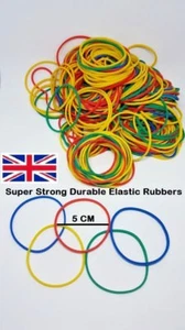 LANGLEBIGE Gummibänder BUNT Latex elastische Haushaltsgegenstände Business Industrie - Bild 1 von 3