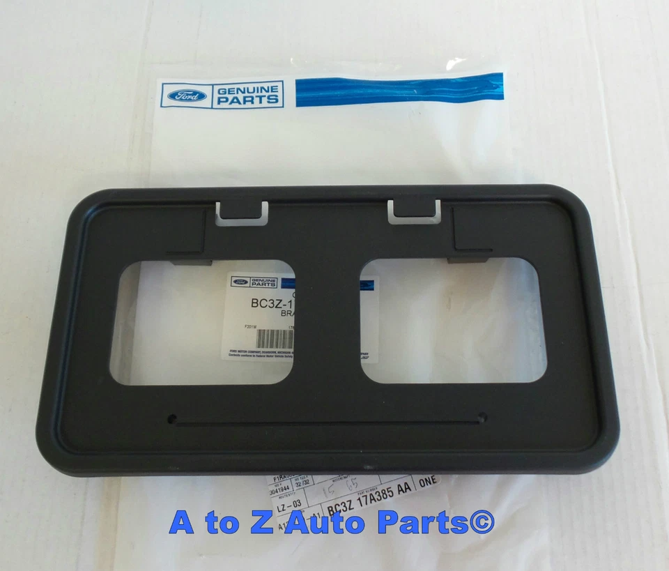 NEW 2011-2016 Ford F250-F550 Super Duty FRONT License Plate Bracket, OEM Ford - Image 1 of 1