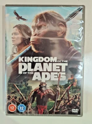 KINGDOM OF THE PLANET OF THE APES       BRAND NEW SEALED GENUINE UK DVD - Image 1 of 2