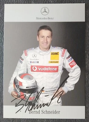 9815 Bernd Schneider 2005 DTM Autogrammkarte Autograph AK Druck - Bild 1 von 2