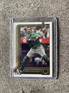 Tarjeta de béisbol 2025 Topps #158 Shea Langeliers Oakland Athletics A's - Imagen 1 de 2
