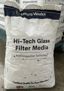 Filterglas Nature Works Hi-Tech Kristal Sandfilter Glas Wasser Pool 20 Kg - Bild 1 von 1