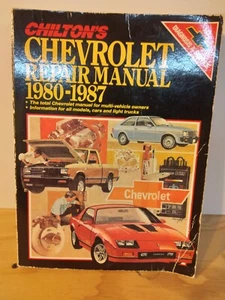 Chiltons Chevy Repair Manual #7772 1980-1987 - Bild 1 von 3