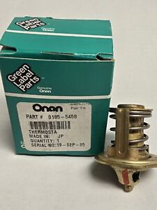 A43 Genuine Cummins Onan 0185-5458 Thermostat OEM New Factory Boat Parts