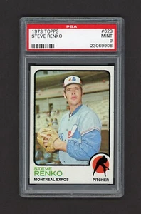 1973 Topps Baseball # 623 Steve Renko PSA 9 - Bild 1 von 2