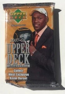 2007-08 Upper Deck Basketball 1 Sealed  Hobby Pack - Picture 1 of 2