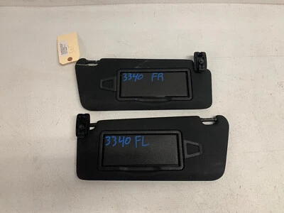 11-17 MERCEDES-BENZ E350 COUPE/CONV FRONT RIGHT & LEFT SUN VISOR SET OEM LOT3340 - Image 1 of 4