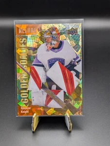 2023-24 Upper Deck Allure Spencer Knight #GG-4 Golden Goalies Orange /399 - Imagen 1 de 2