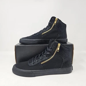 Women's Supra Cuttler 'Black' Zipper Sneaker / 98037-008 / Size 7.5 - Imagen 1 de 6