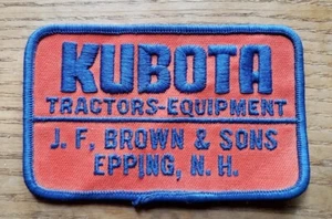 Vintage Kubota Tractors Equipment Hat Shirt Jacket Patch Epping, NH - Picture 1 of 2