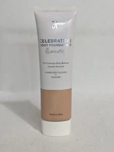 iT Cosmetics Celebration BODY Foundation Illumination in MEDIUM 3.4 oz - Afbeelding 1 van 4