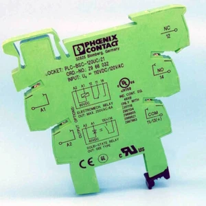 2Pcs Phoenix PLC-BSC-120UC/21 NO.2966032 Relay Scoket New - Picture 1 of 1