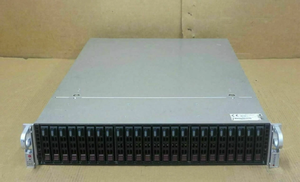 Supermicro SuperChassis CSE-216 X9DRE-TF+ CTO E5-2600v2 2U 24-Bay 2U rack server - Image 1 of 4
