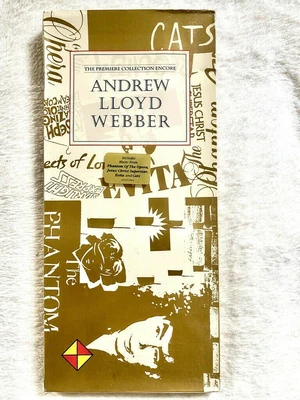 CATS PHANTOM JOSEPH EVITA LOVE ANDREW LLOYD WEBBER LONGBOX CD PROMO HYPE STICKER - Image 1 of 4