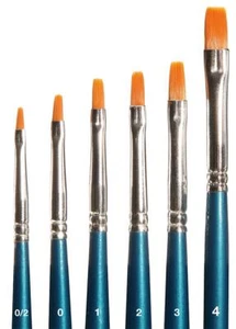 Faller 172131 Pinsel-Set, Flachpinsel, synthetisch - Bild 1 von 1